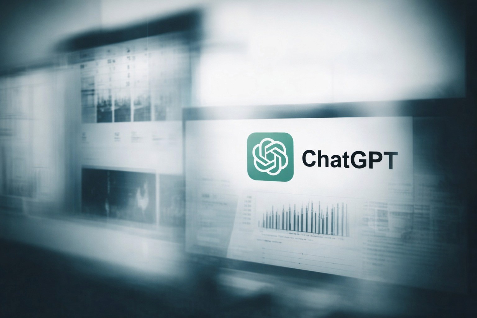 A smiling woman with her arms crossed, standing against a dark green background. She has long, dark hair.