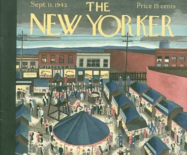 Neville Goddard - Artículo de los neoyorquinos de 1943 "Una llama azul en la frente"