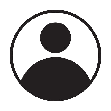 Generic profile picture headshot icon