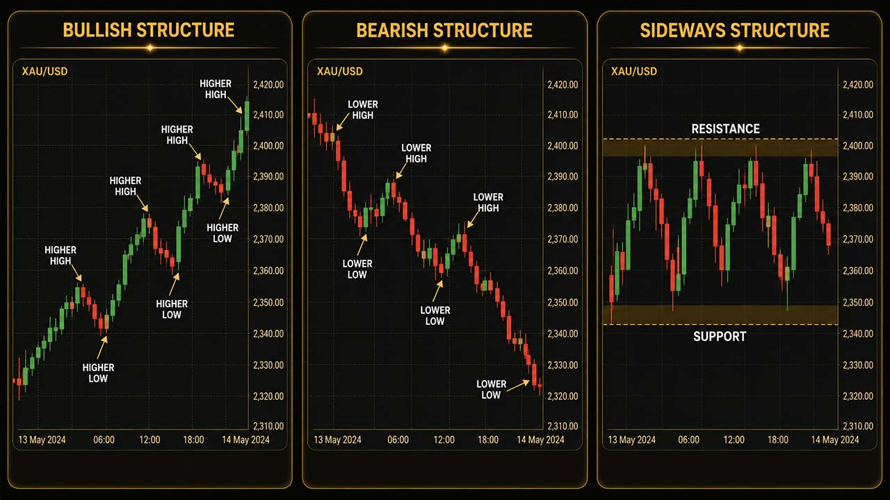 Start With Gold Market Structure