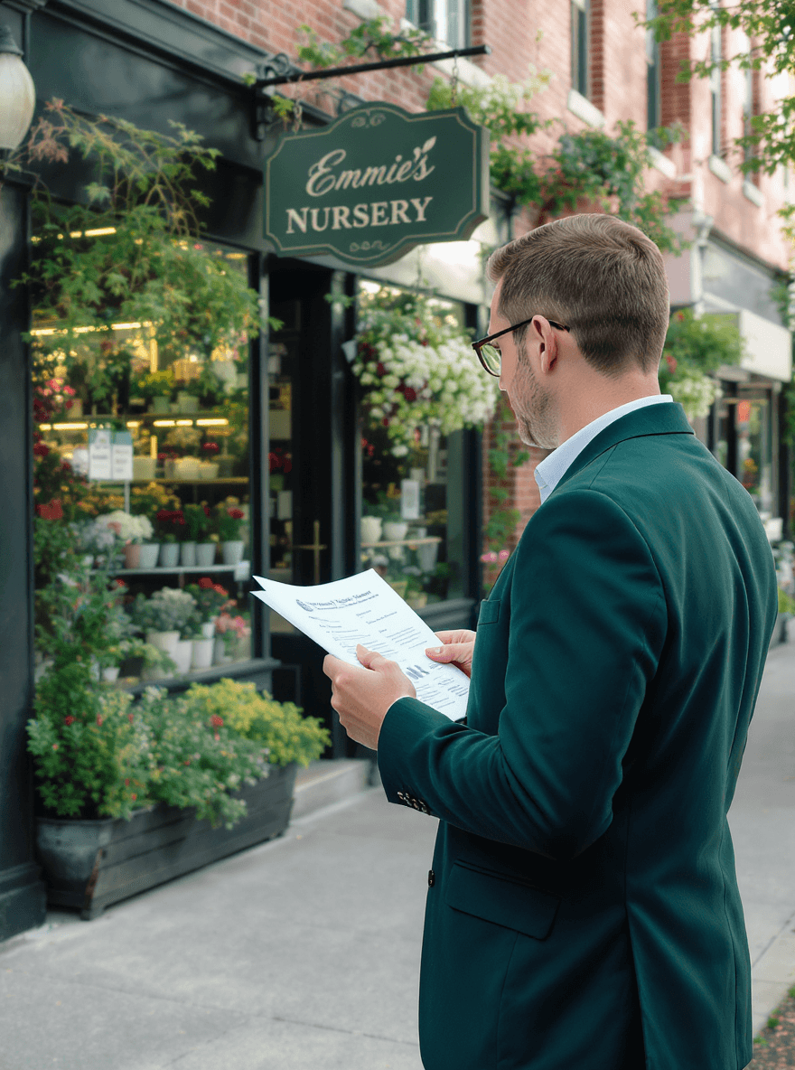 A person sits at a wooden desk in a warmly lit home office, focused on a computer screen, with a lamp, books, and a pencil holder nearby, creating a cozy and productive workspace.