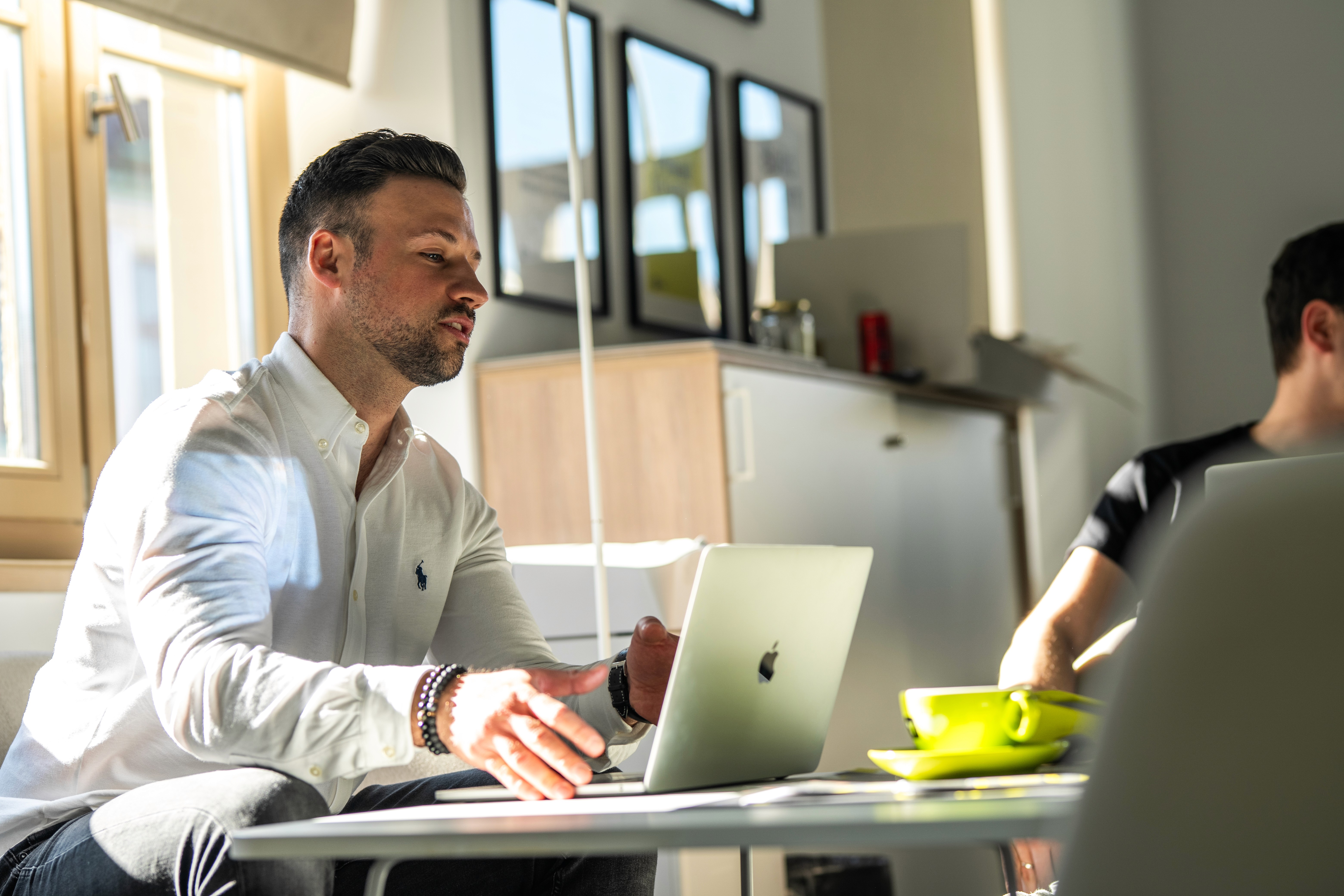 Business Owner deciding if it is time to grow his business