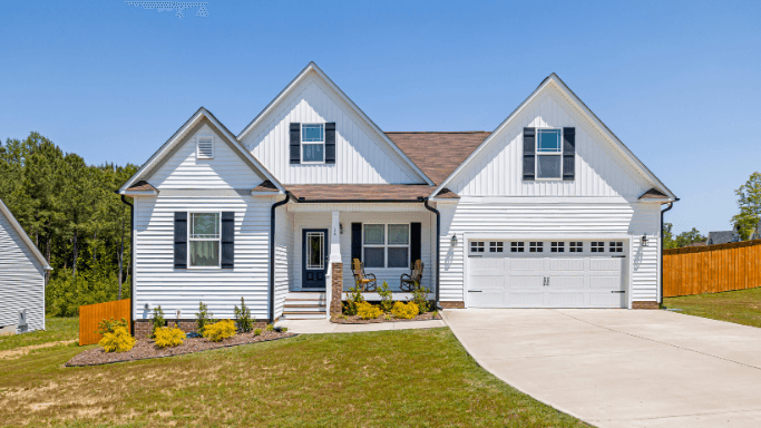 La parte de alfrente de una casa en Winchester