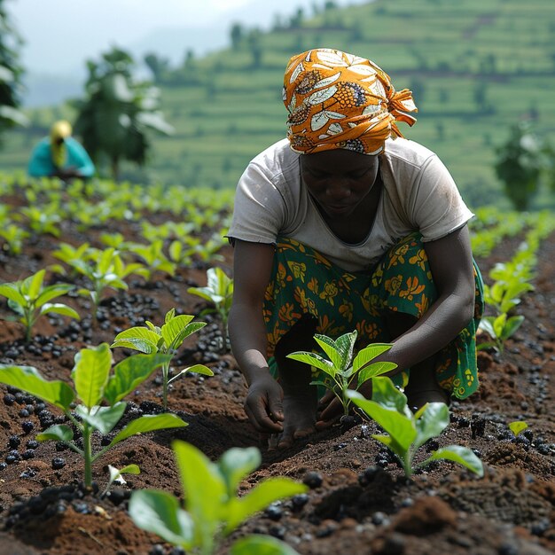 coffee farmer in the farmer