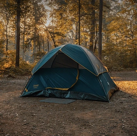 Tente de camping