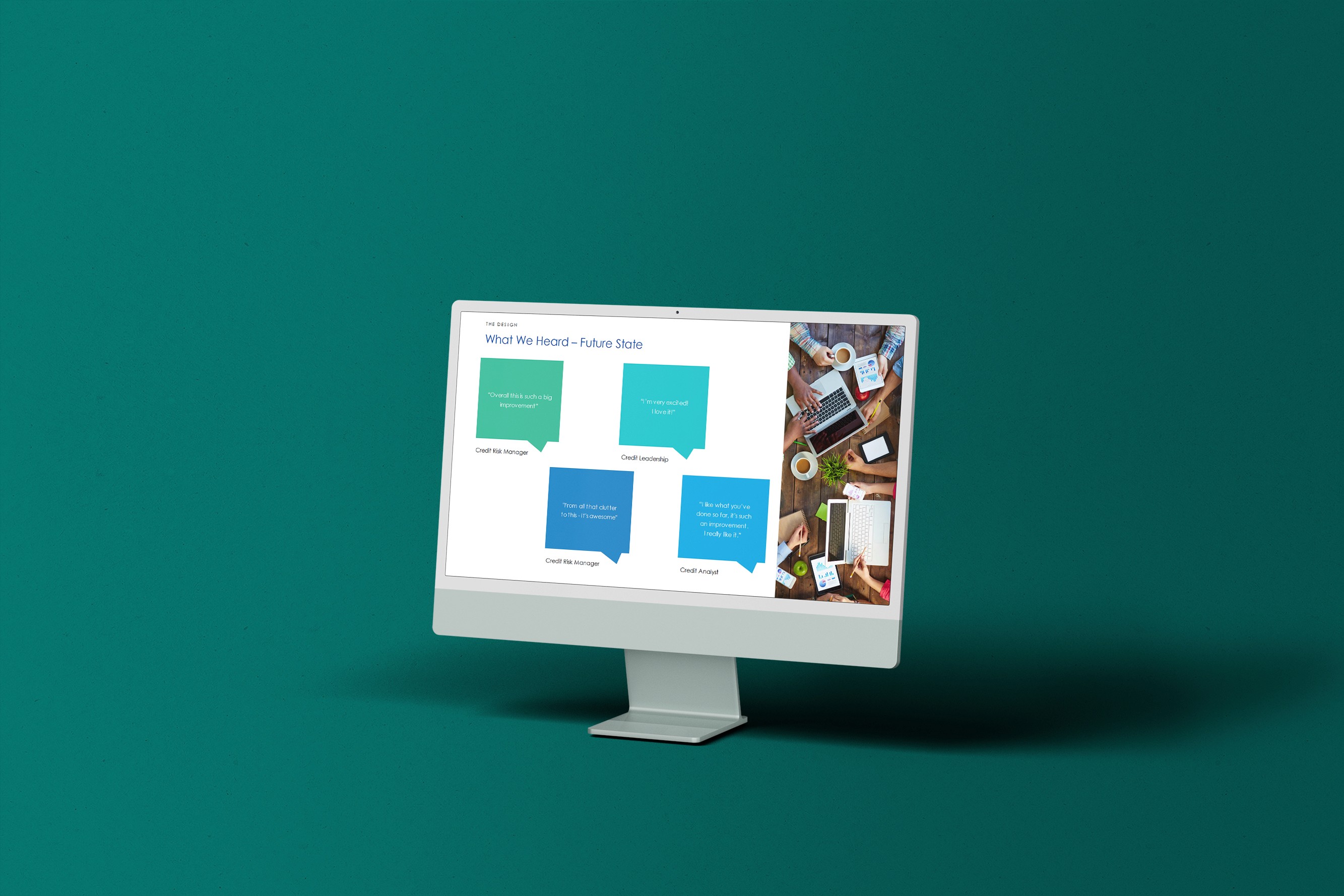 image of testimonials of our work