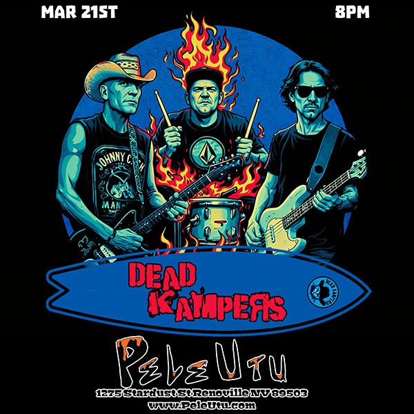 See / Hear Dead Kampers at Pele Utu on March 21, 2026.