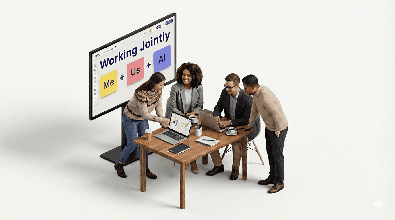 People working jointly