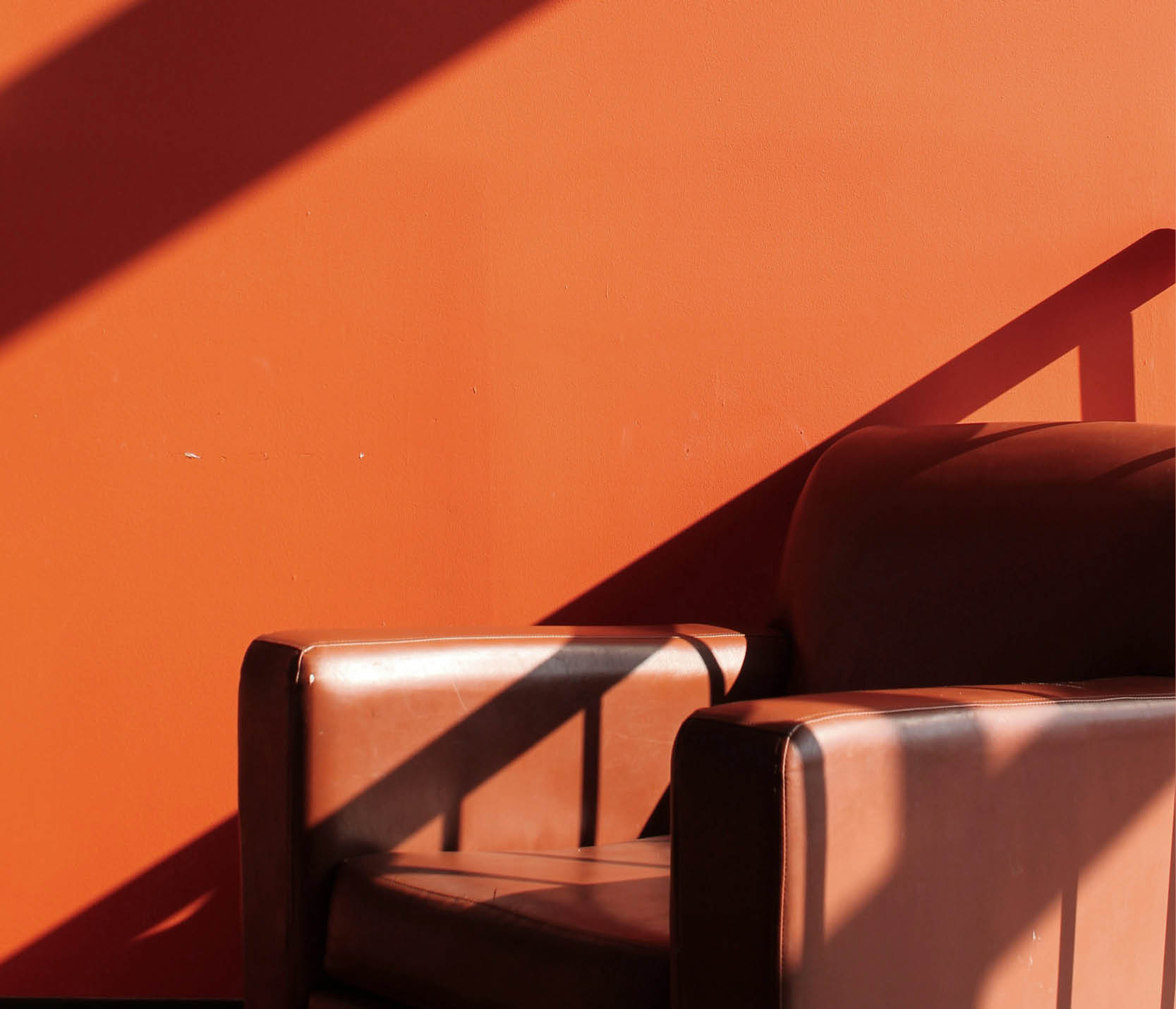 Interior branding application featuring bold colour, architectural details and immersive brand experience
