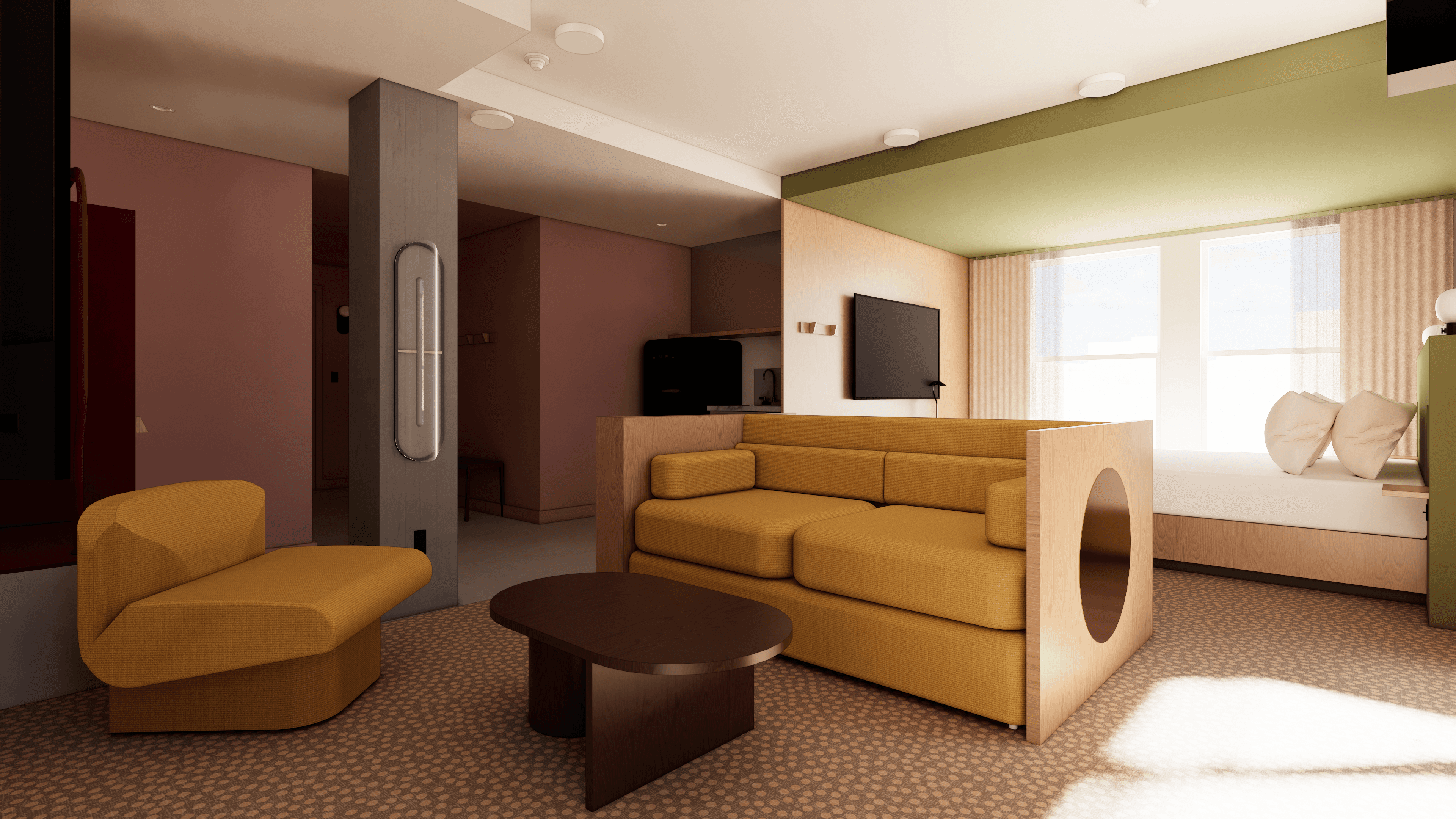 Rooms at STILE by Design, Bitches studio