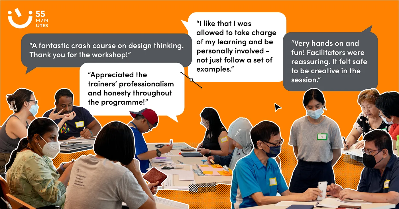 A compilation of testimonials from workshop participants