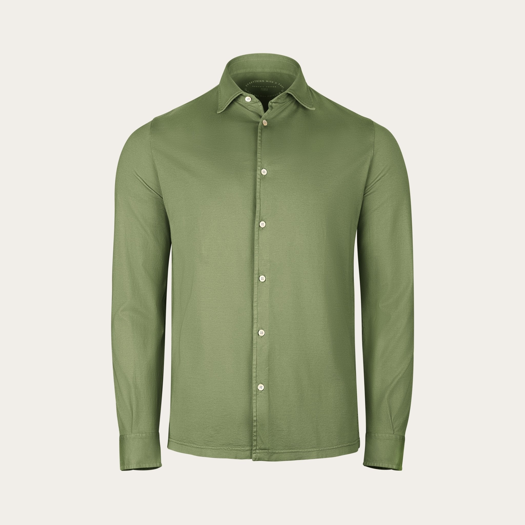 Fedeli - Jason Jersey Organic Shirt - Mandelli UK