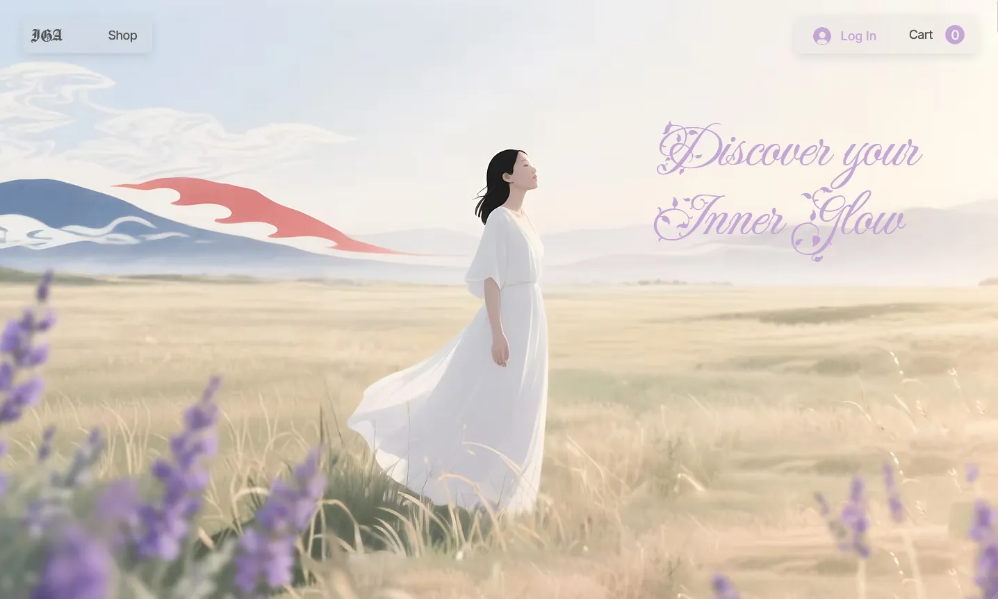 Homepage of IGA showcase