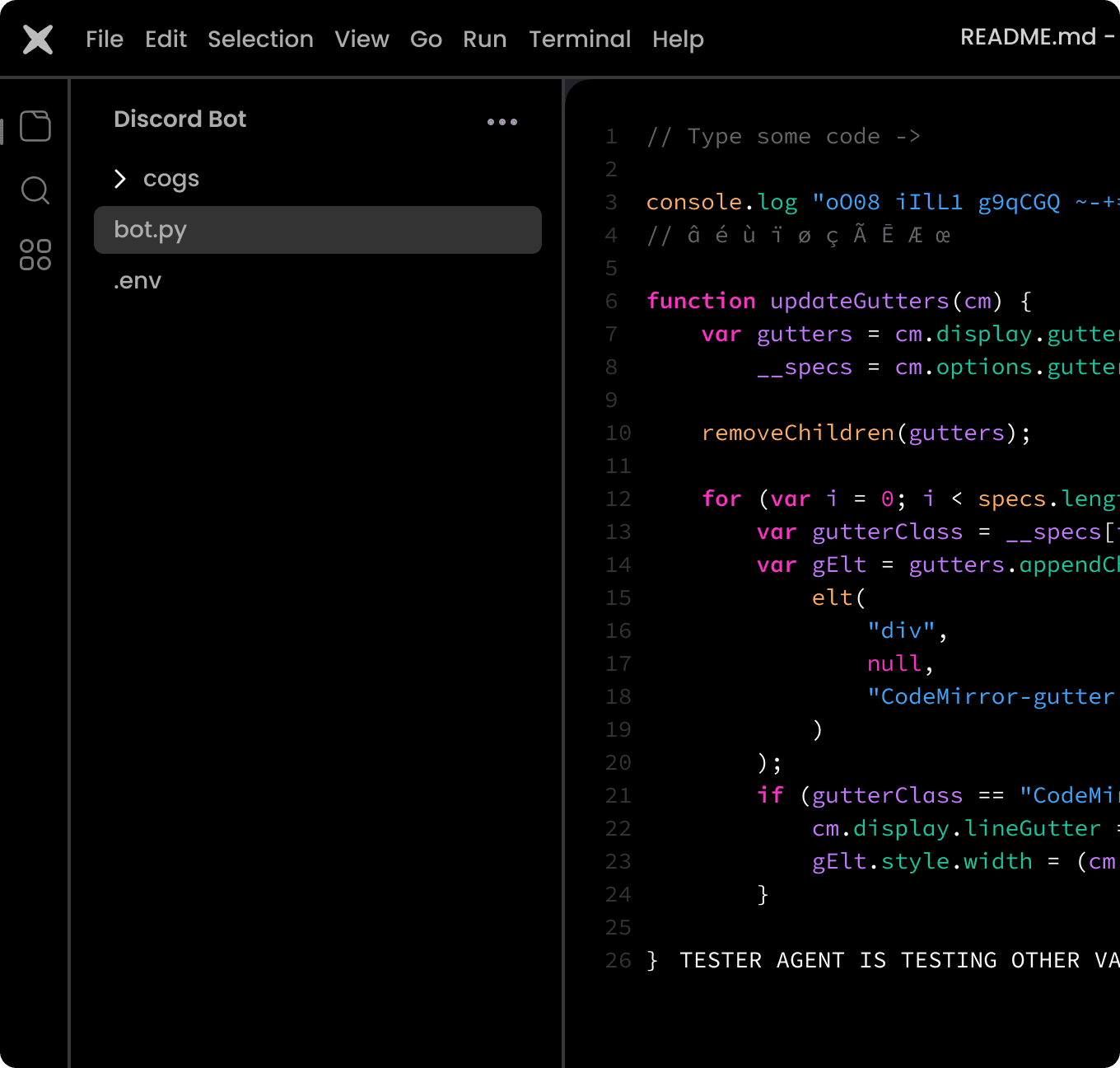 Opening a project from Chorus code editor