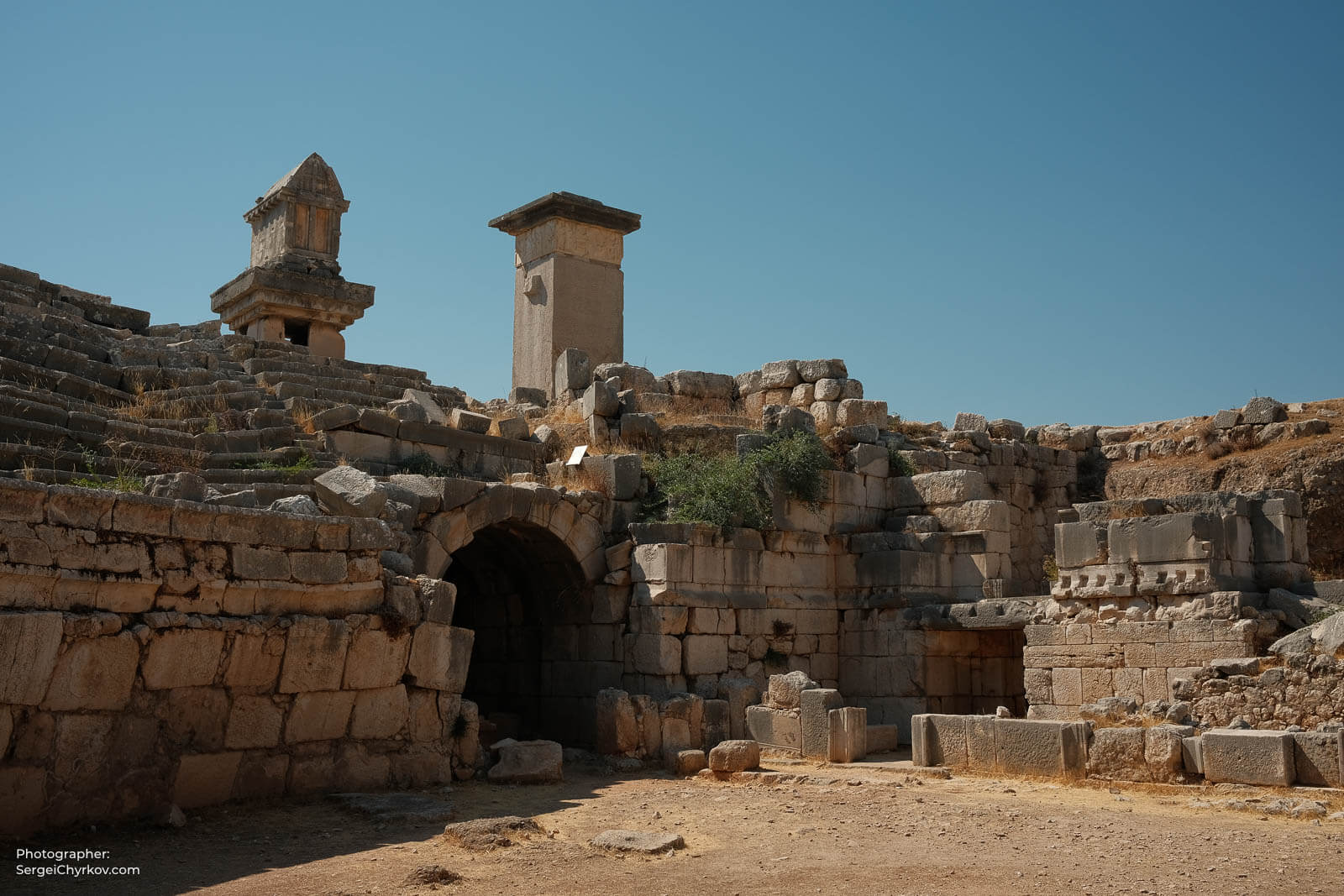 Letoon Sanctuary Place, Turkey. Photographer Sergei Chyrkov