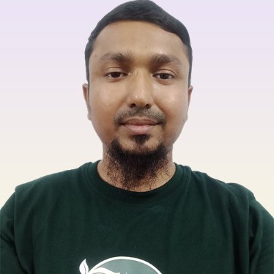 Portrait of Md Imran in a Green T-shirtHossain
