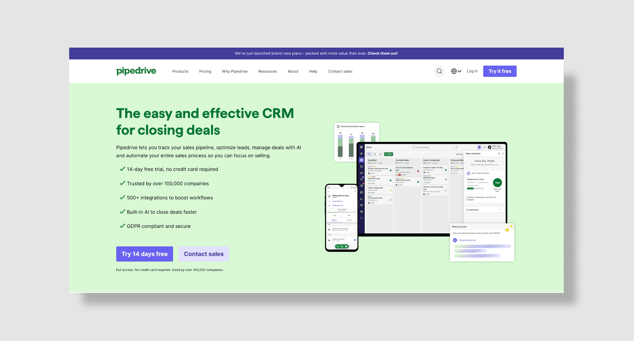 Pipedrive CRM