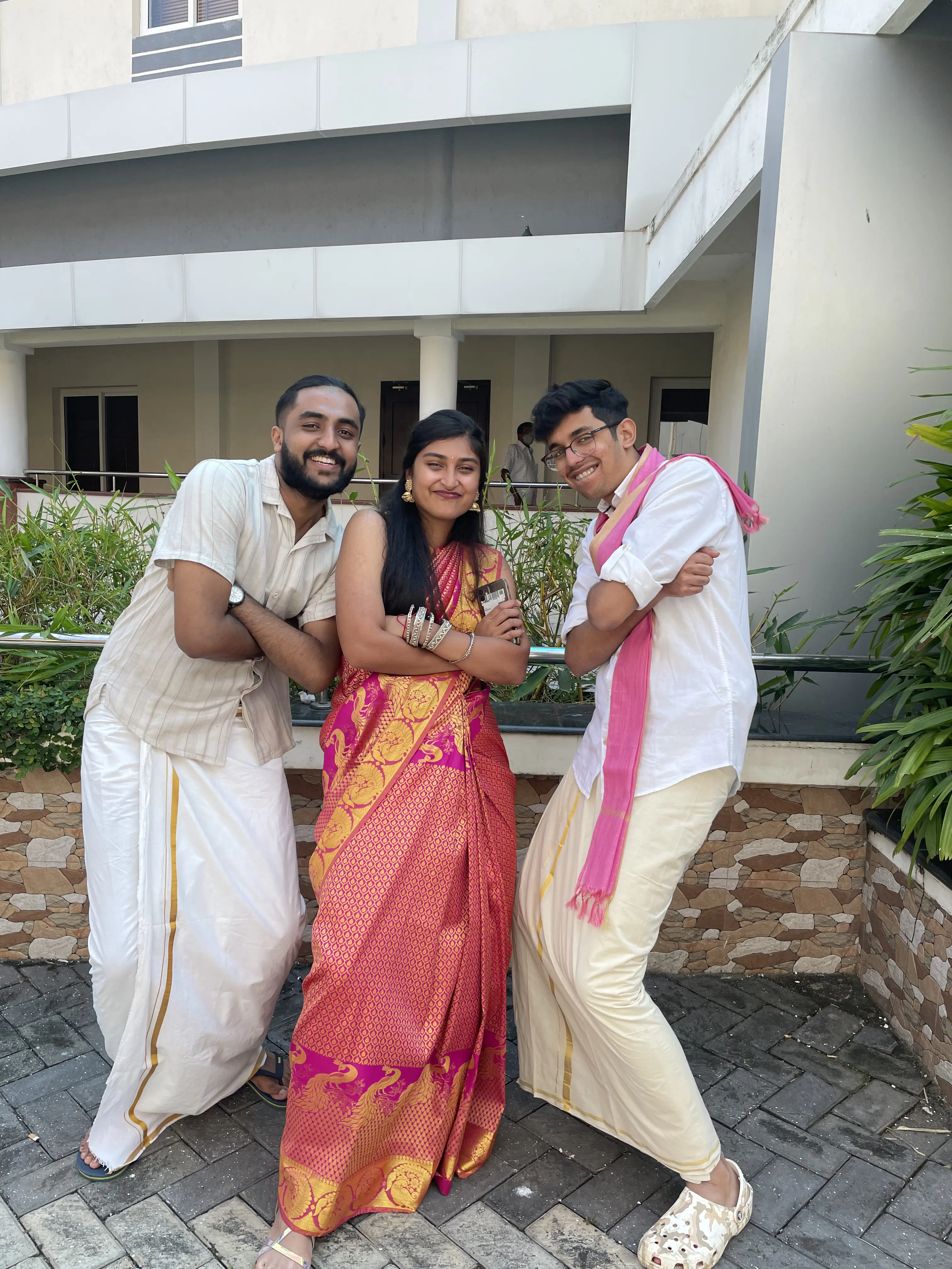 Vignesh in a wedding