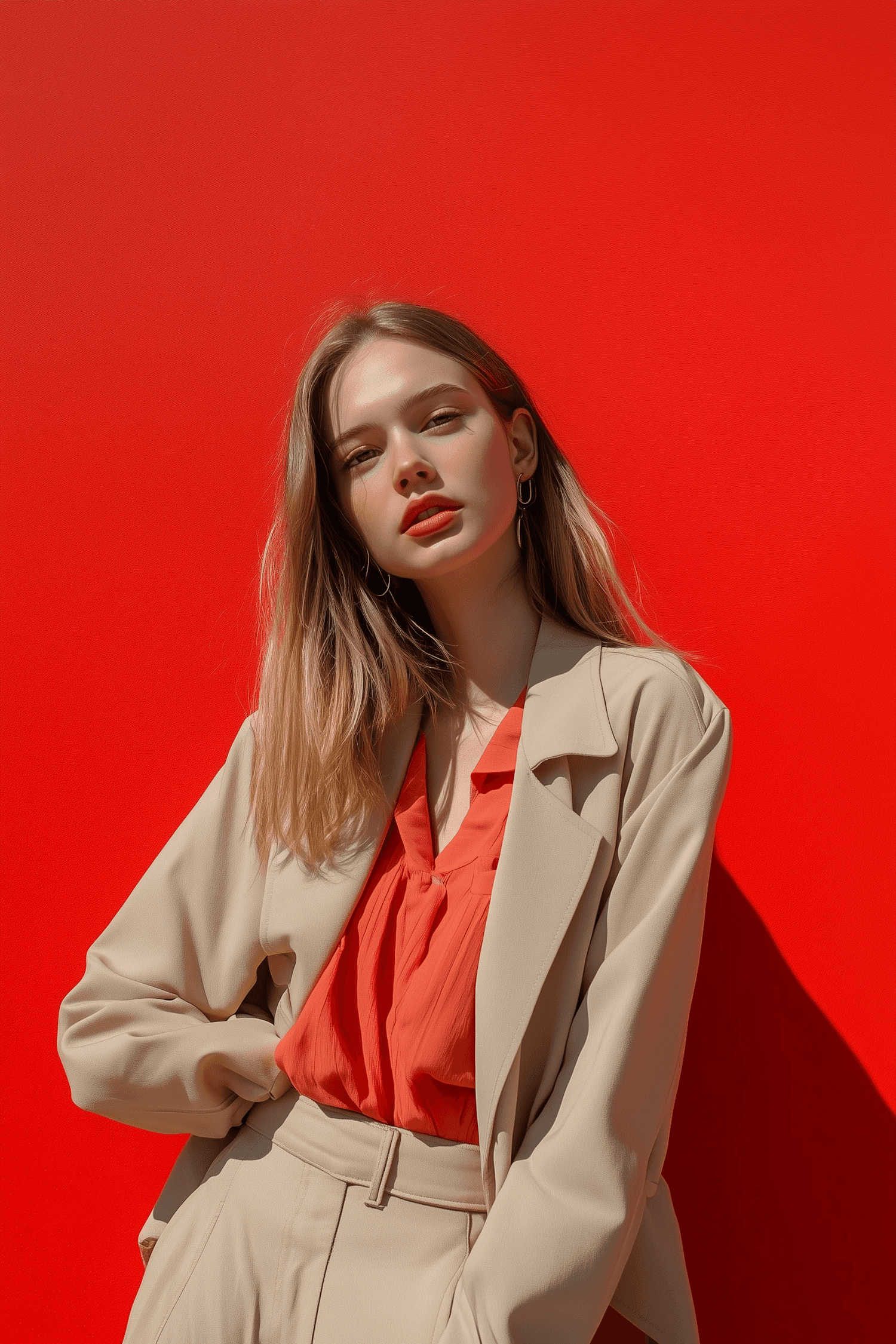 Editorial Portrait SquareO template
