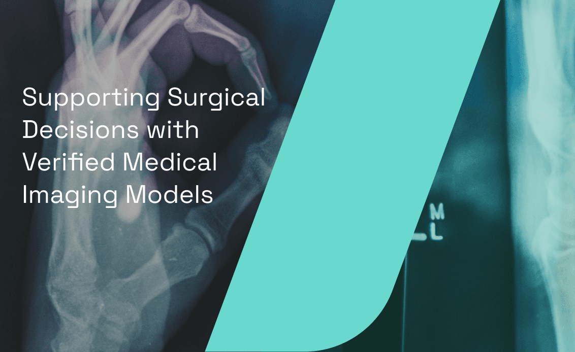 Supporting Surgical Decisions with Verified Medical Imaging Models