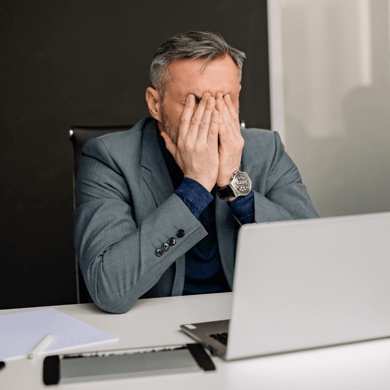 Man Using Tab