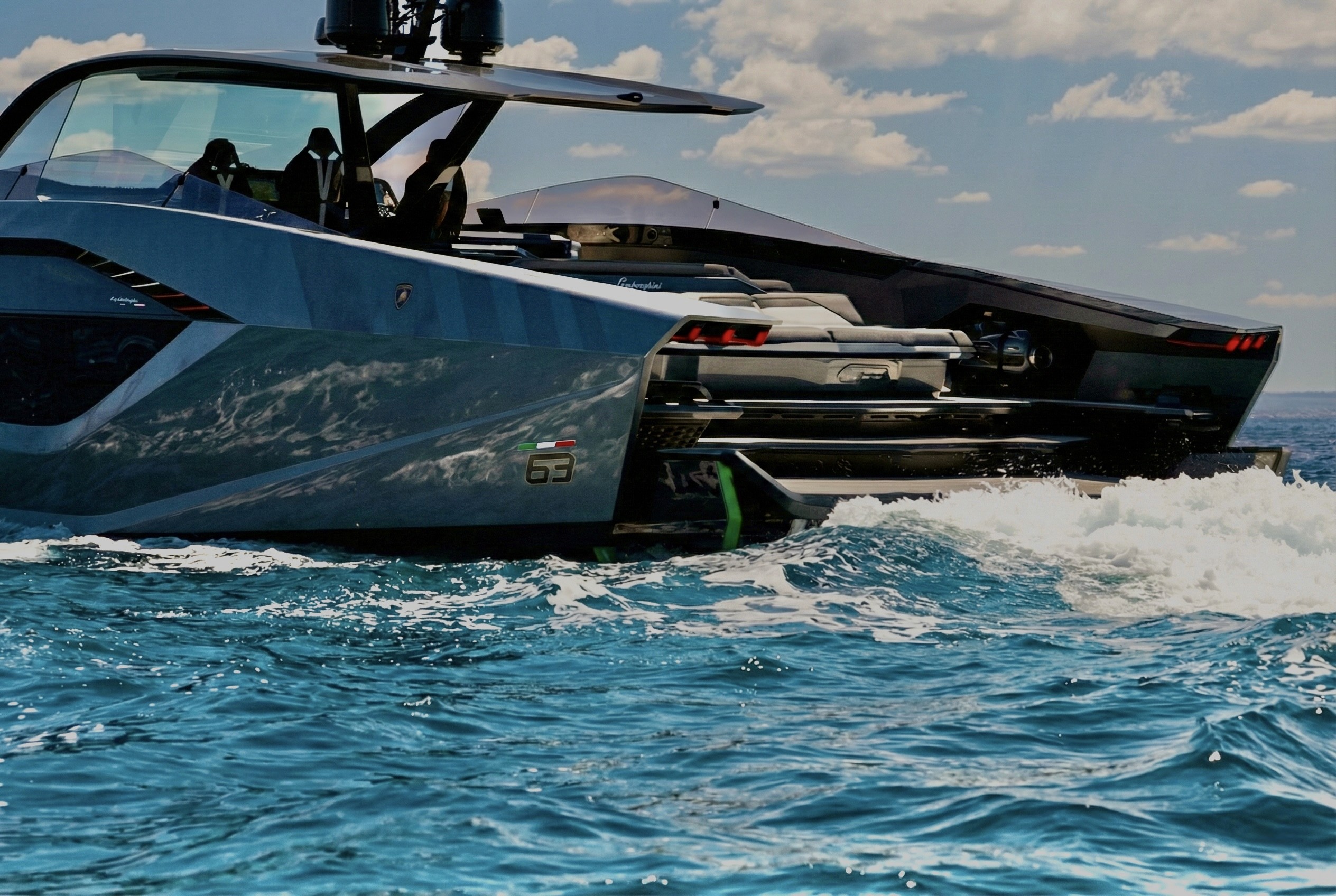 aerial photography of white yacht on calm waters