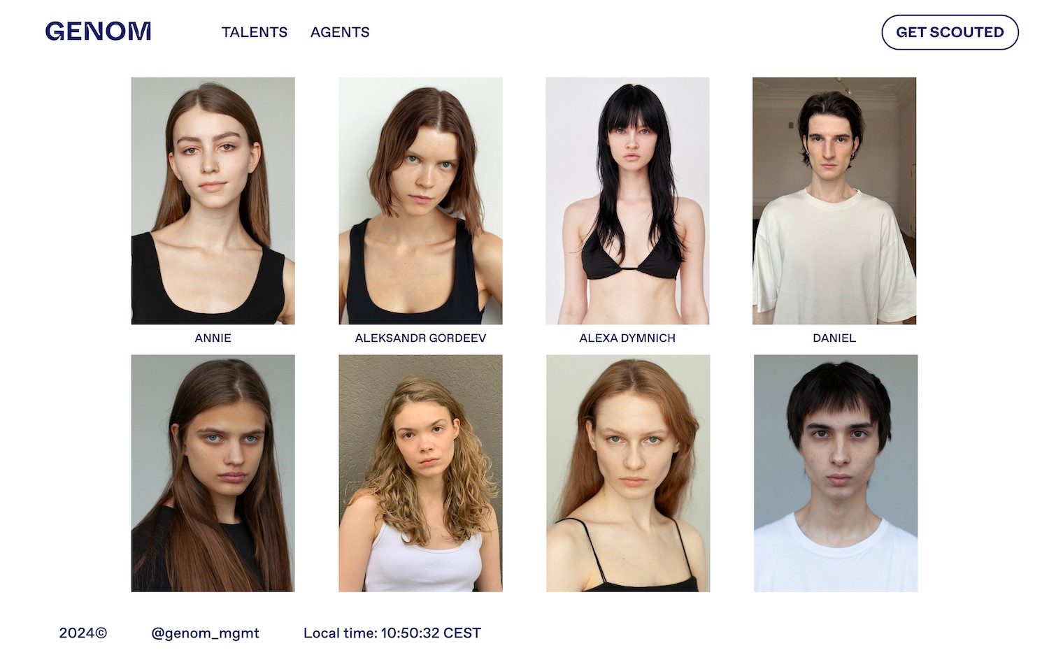 Talents Scree,