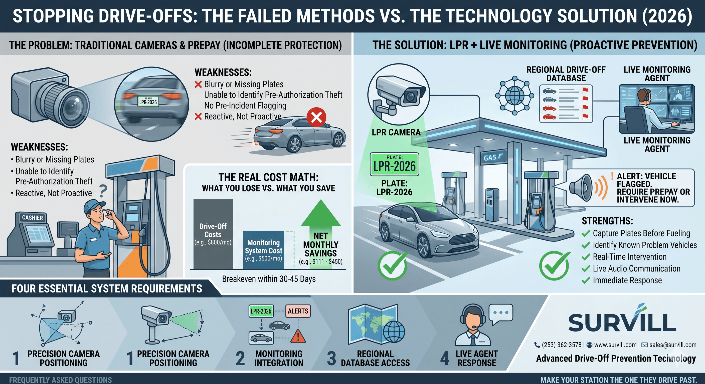 Gas Station Drive-Off Prevention Technology
