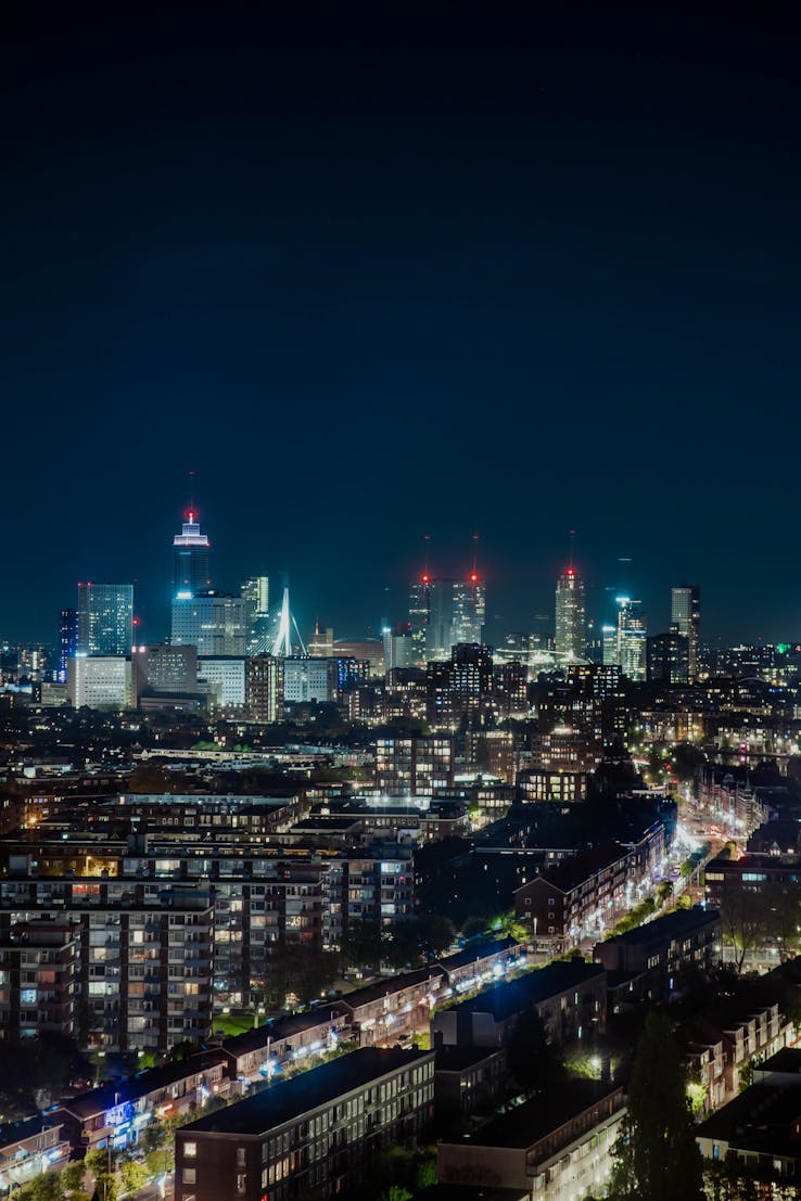 Rotterdam View. Uitzicht over Rotterdam. RotterdamRit