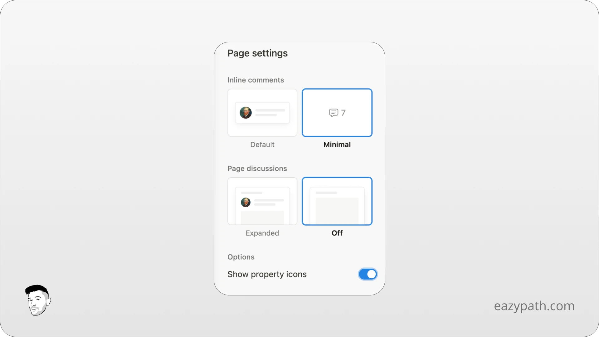 How to Customize the Layout of a Notion Page - Layout Settings