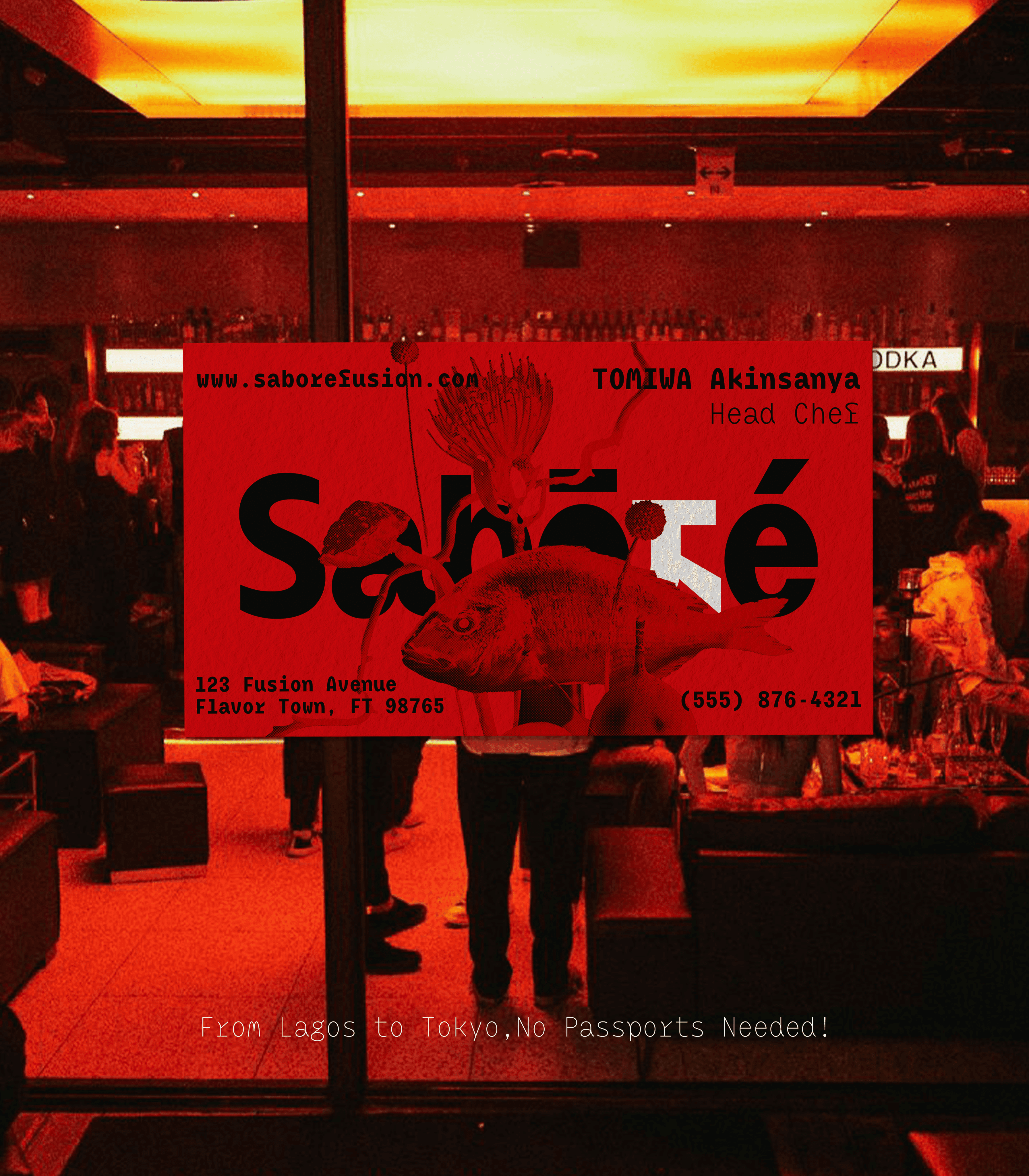 Bold brand identity design project by Ayo, a Rhode Island brand designer.