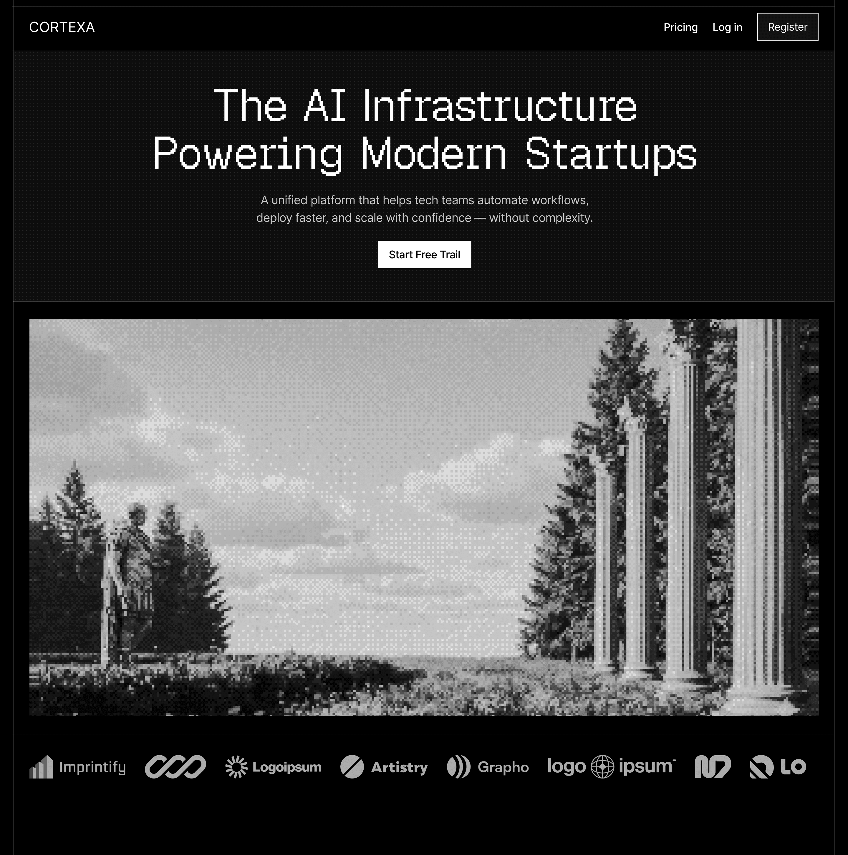 Agency website concept