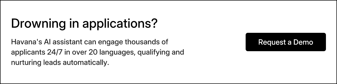 Drowning in applications?