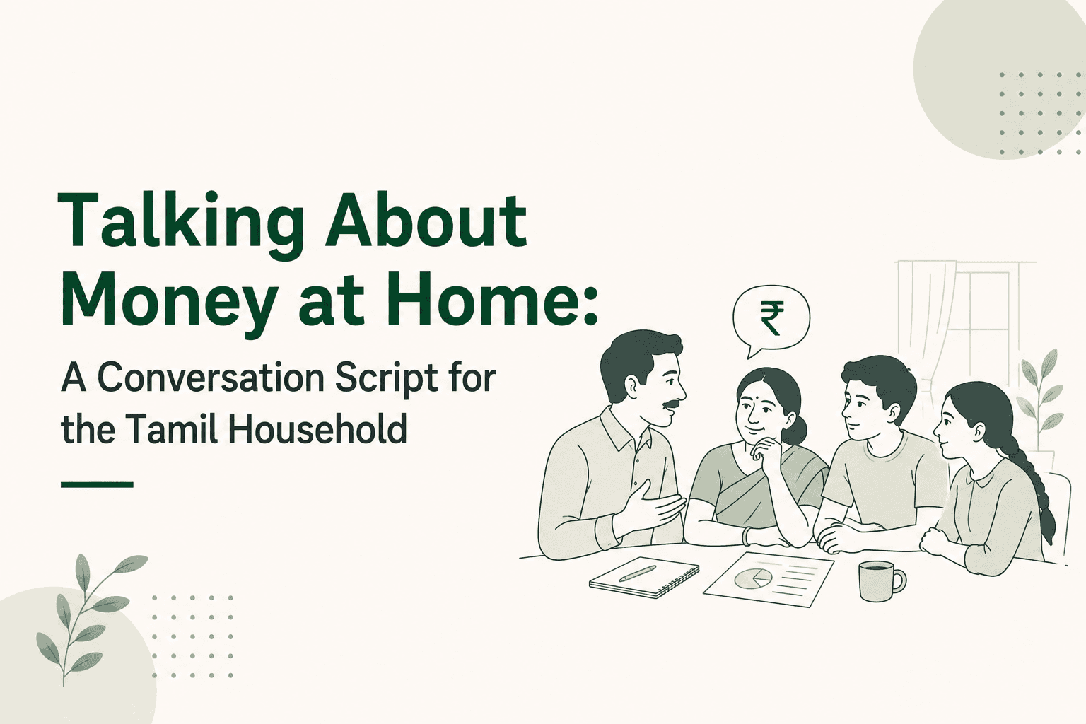Talking About Money at Home: A Conversation Script for the Tamil Household