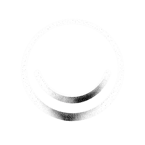 Abstract smiley icon on dark cyan, highlighting UI UX design, brand identity, and creative direction by Beroz Studio.