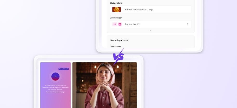 GetWhy AI Dashboard vs Decode AI Dashboard in AI Moderator