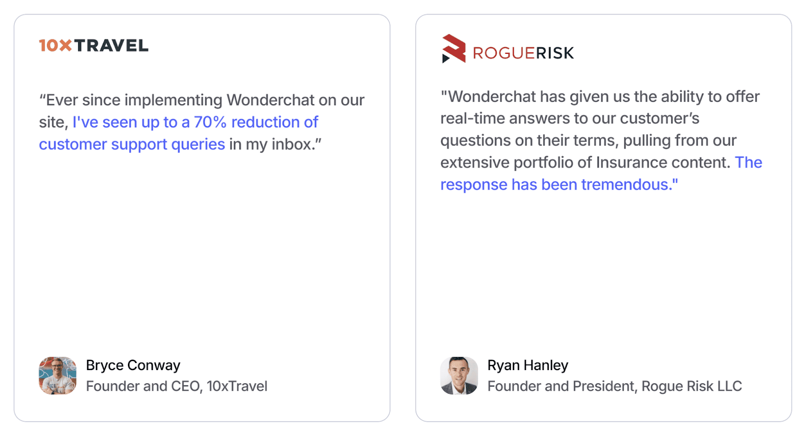 Wonderchat clients 1