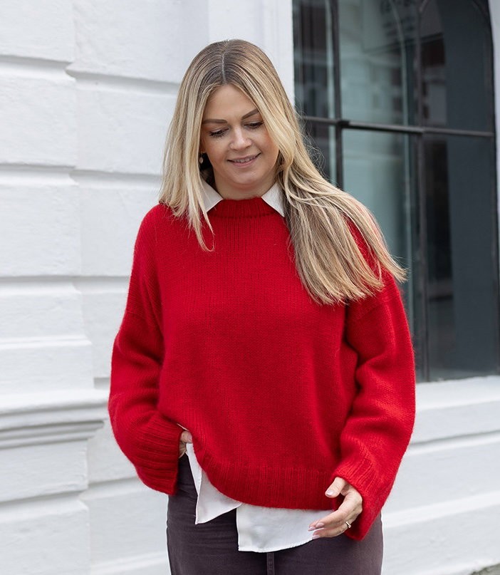 Base Sweater knitting pattern by Knit&Note