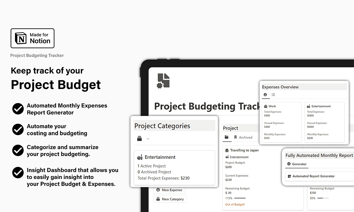 Best 10 Notion Budget Templates