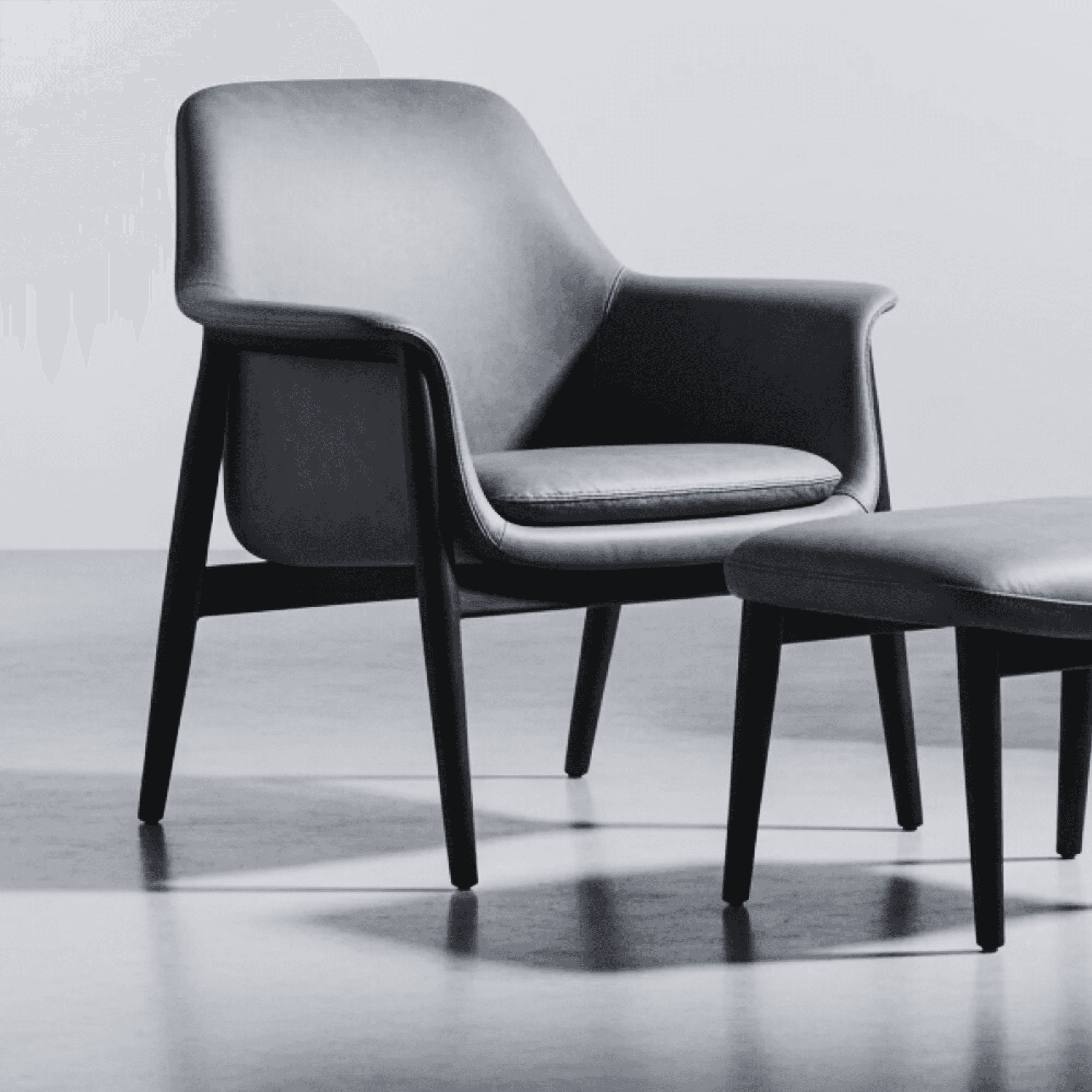 2 wooden green chair 