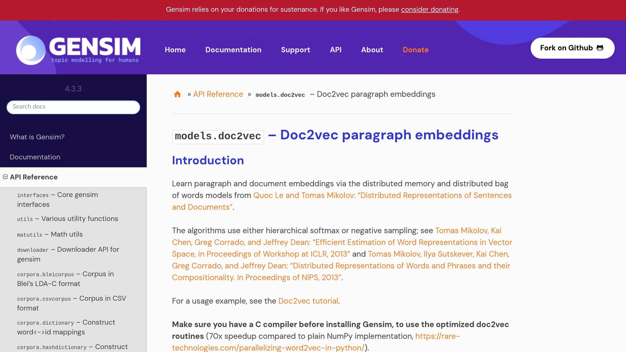 Doc2Vec