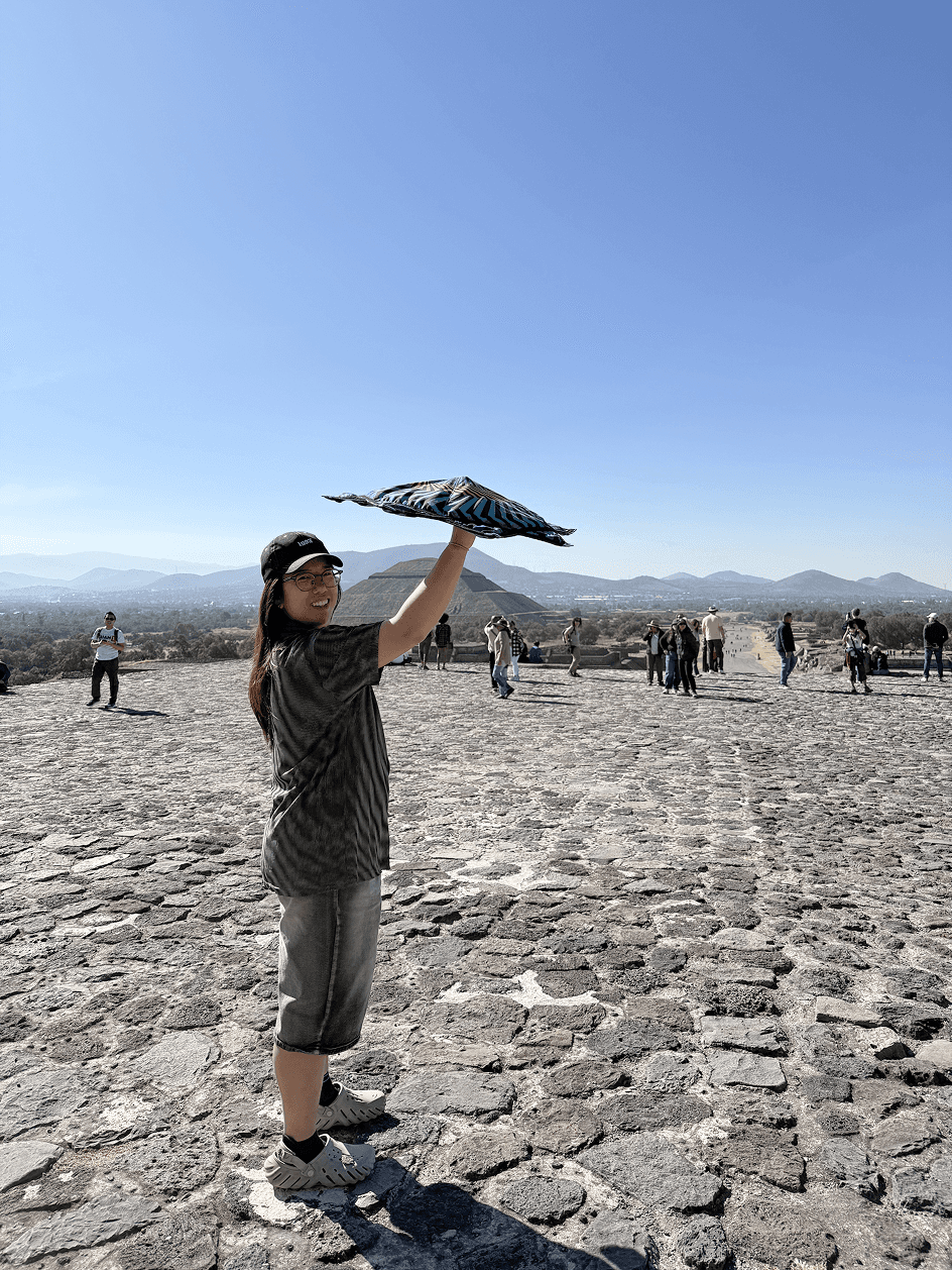 Chinese American Woman in collared shirt