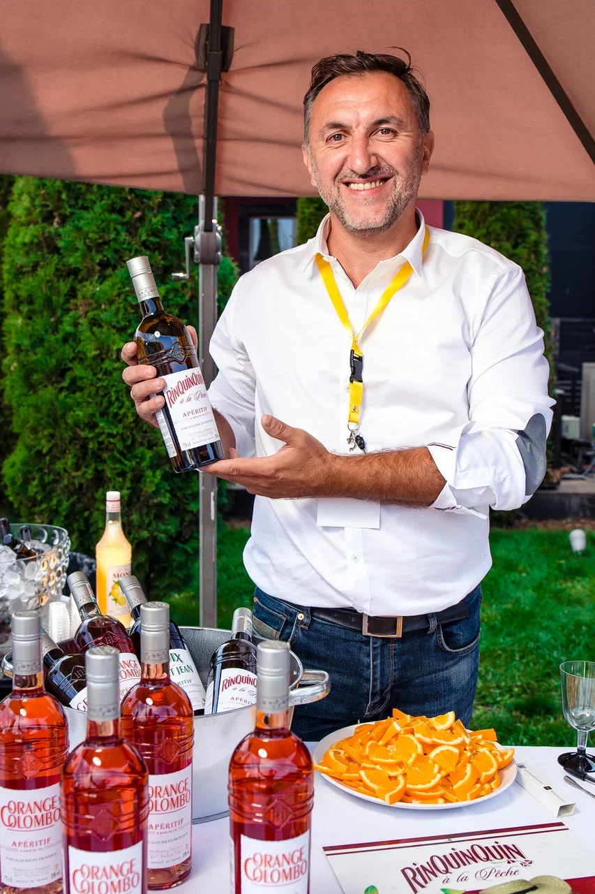 Close-up of joshua tree branches against a clear sky.