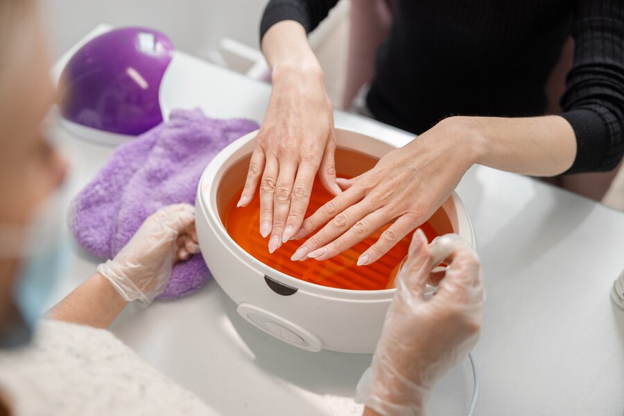 Perfect Nail Prep with Paraffin Therapy for Long-Lasting Manicure