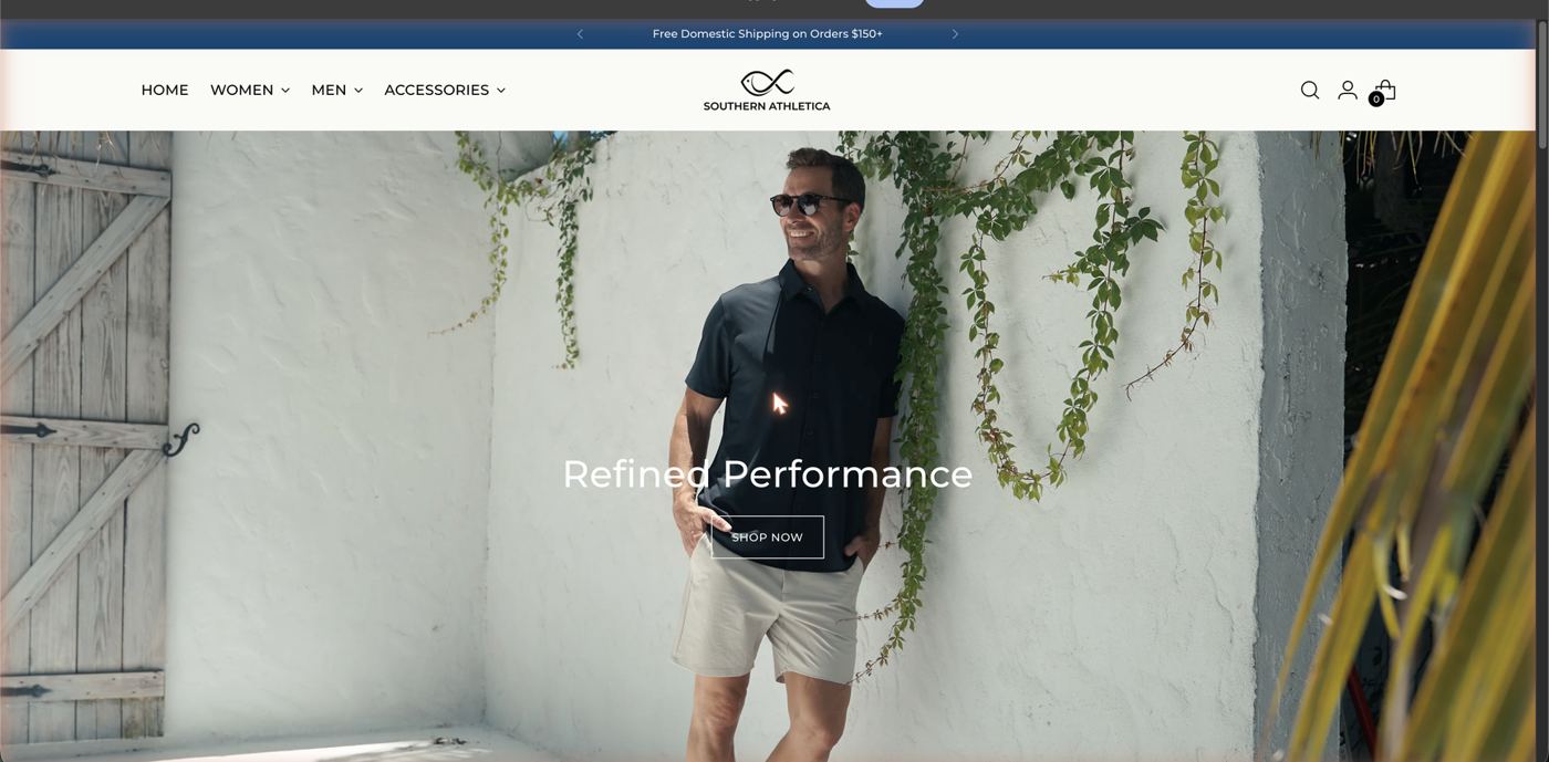 Southern Athletica website