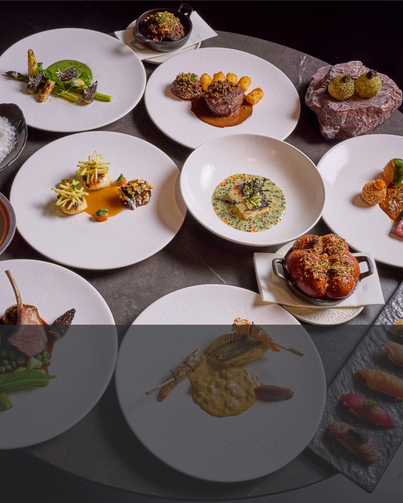 The Journey tasting menu