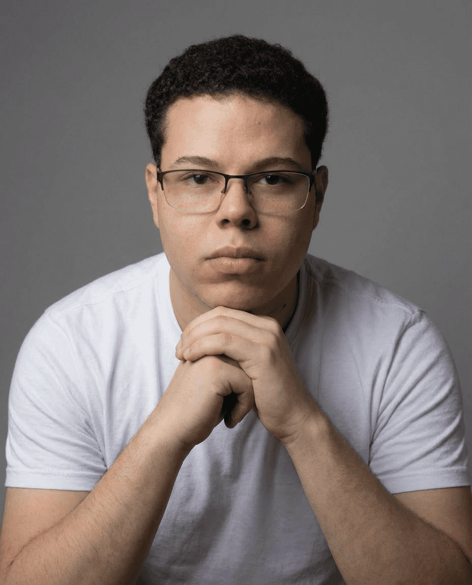 Portrait of portfolio creator
