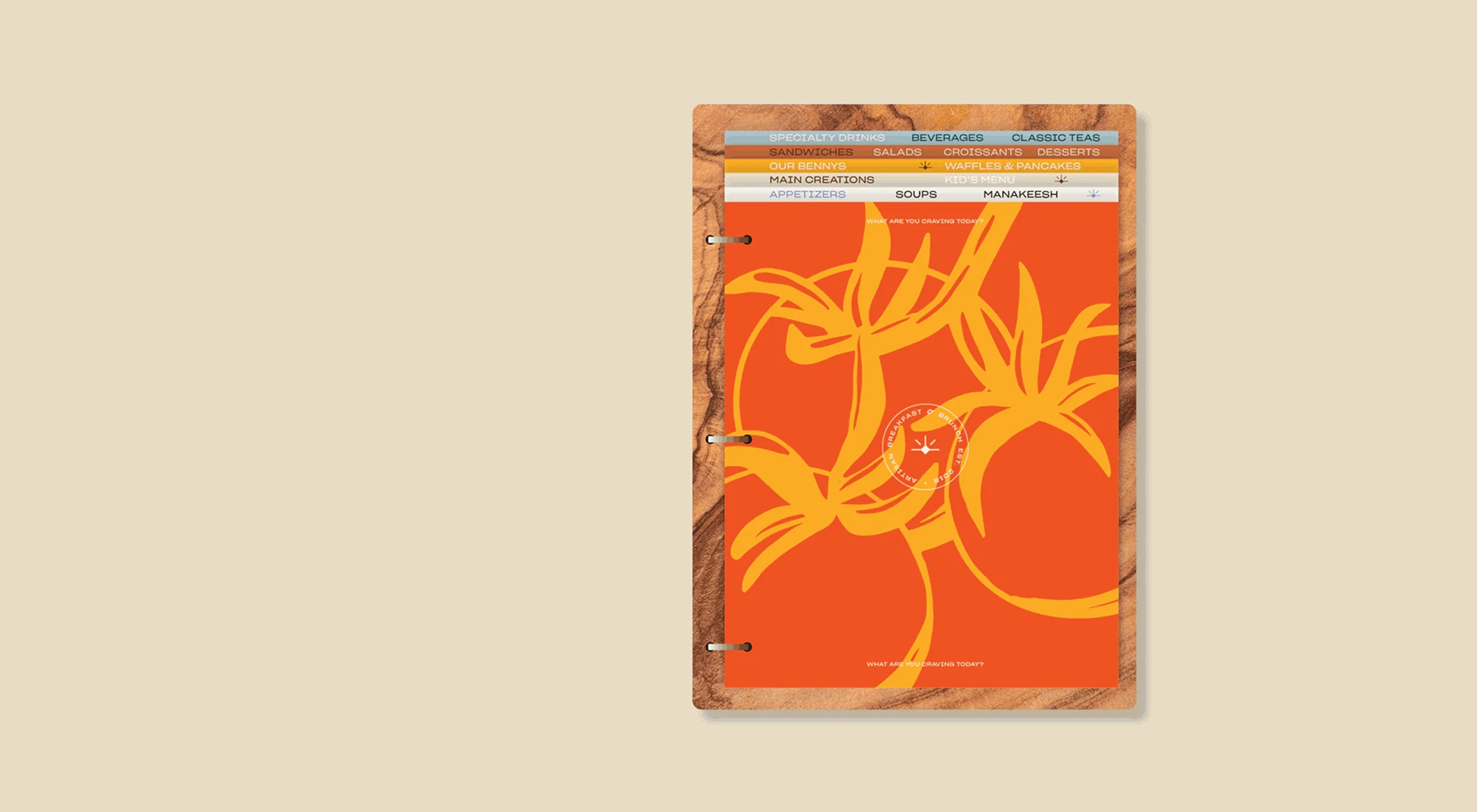 breakfast & brunch restaurant menu design design