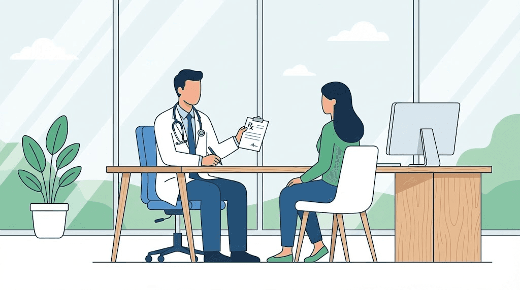 Medical consultation for tirzepatide prescription in Mexico clinic