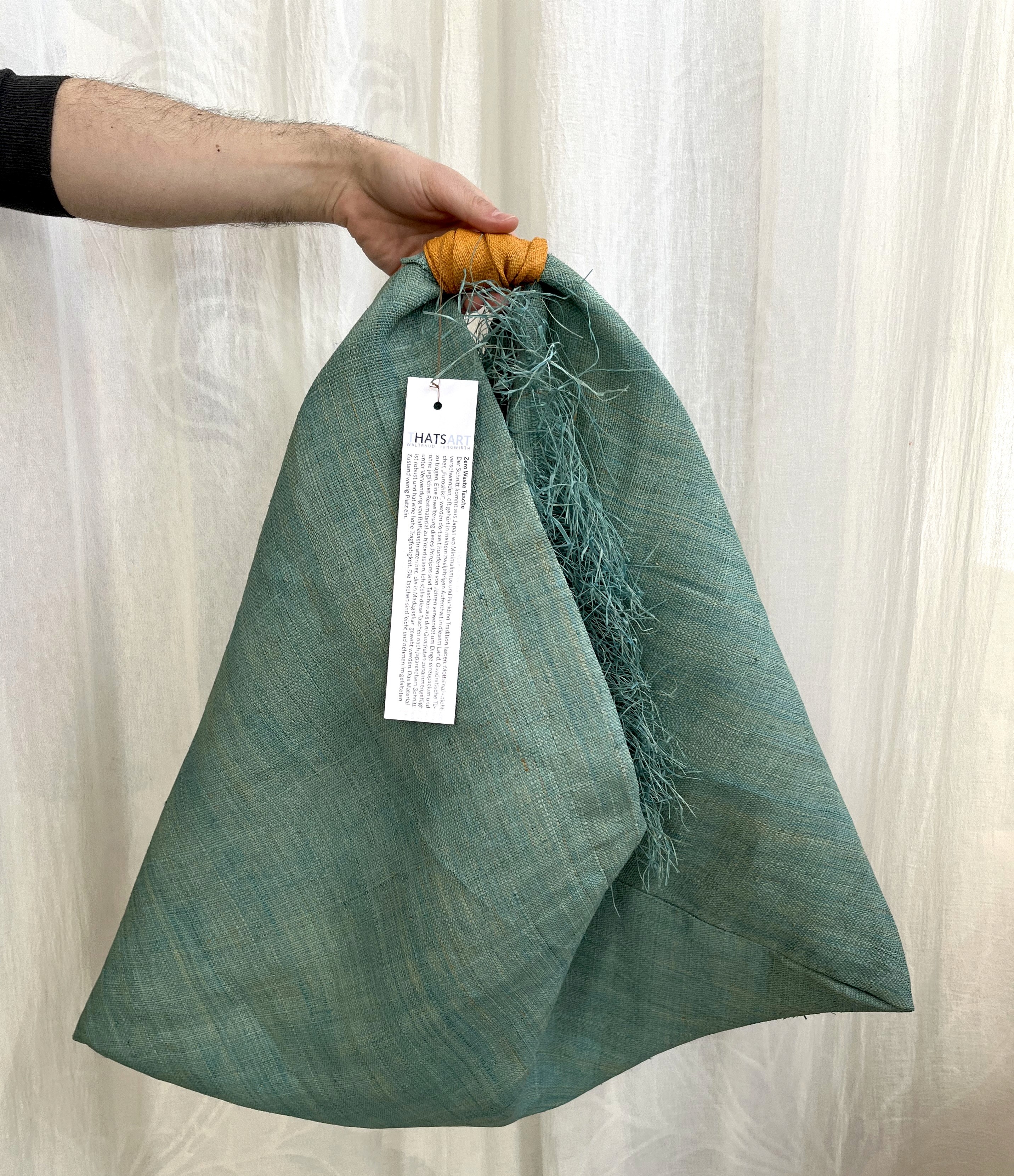 Zero Waste Bag turquoise